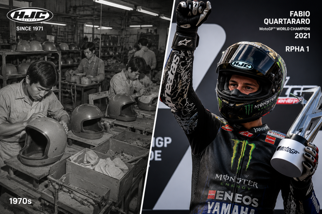 The History of HJC Helmets: From Small Workshop to Global Market Leader